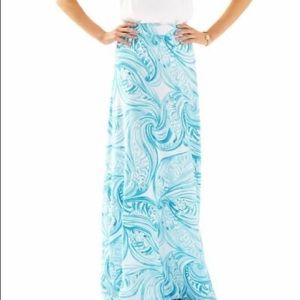 Lilly Pulitzer NOLA Maxi SKIRT Resort Sea …